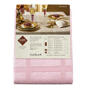 Damask_Damask Oblong Tablecloth 60" x 120" (Light Pink)_