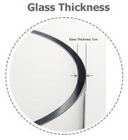 Forum Forum Clear Cylinder Designer Glass 20" Vase