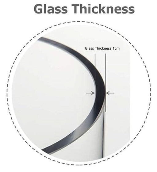 Forum Forum Clear Cylinder Designer Glass 20" Vase