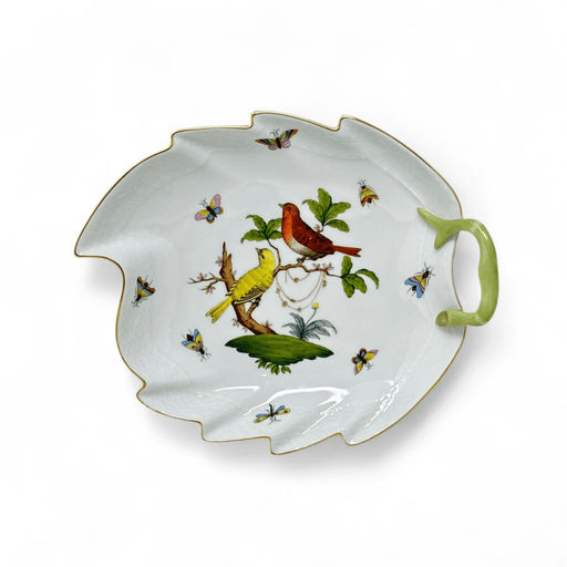 Herend Herend Rothschild Bird Leaf Dish