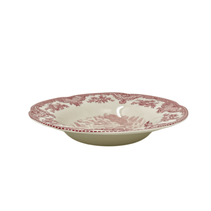 Johnson Brothers Johnson Brothers Old British Castle Pink Rim Soup