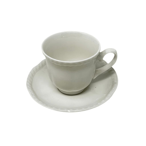 Johnson Brothers Johnson Brothers Old English White Cup & Saucer Set