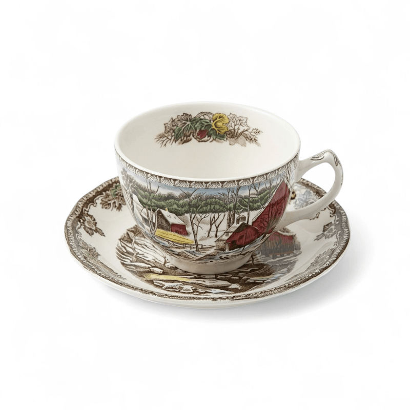 Johnson Brothers Jonson Brothers The Friendly Village Cup & Saucer Set