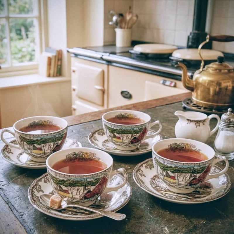 Johnson Brothers Jonson Brothers The Friendly Village Cup & Saucer Set