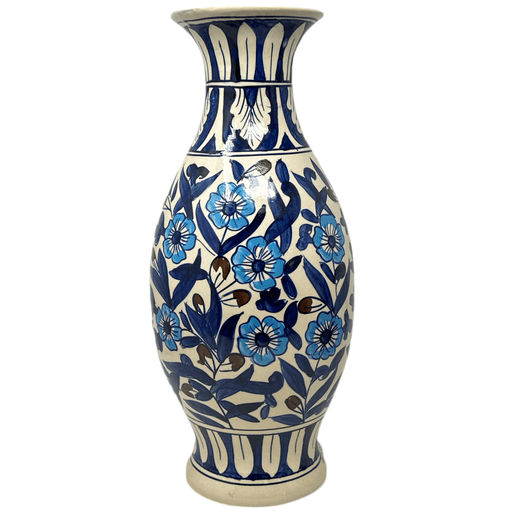 Kitchen Smart Blue Ceramic Large Vase