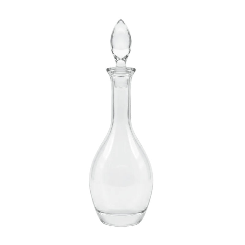 Kitchen Smart_Lemontree Clear Glass Decanter and Stopper_
