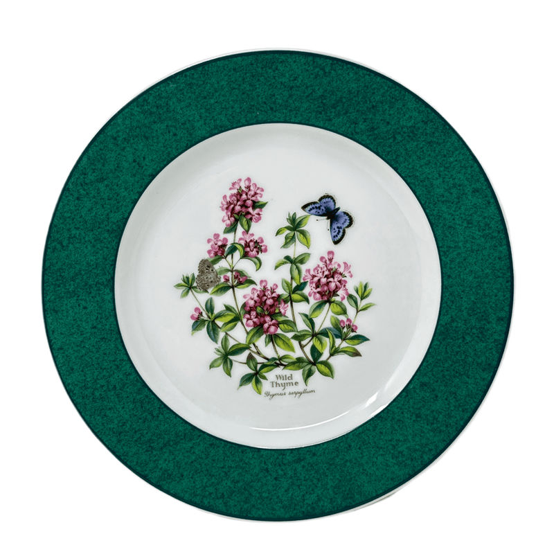 Kitchen Smart Royal Worcester Herbs Salad Plate ( Wild Thyme - Thymus Serpyllum )