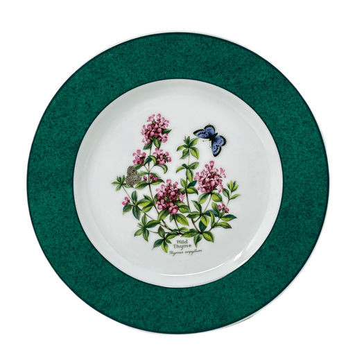 Kitchen Smart Royal Worcester Herbs Salad Plate ( Wild Thyme - Thymus Serpyllum )