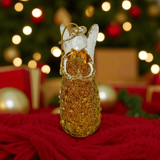 Kitchen Smart Vintage Glass Angel Ornament