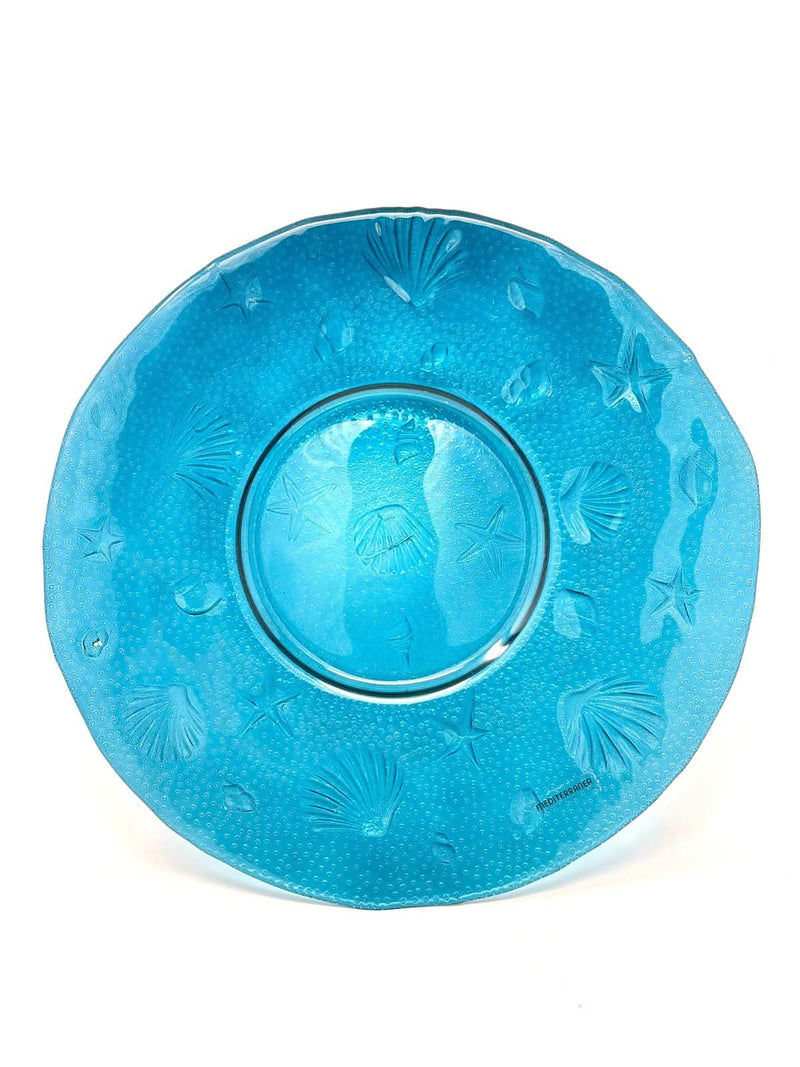 la mediterranea LA MEDITERRANEA BEYOND THE SEA VINTAGE PLATTER   
