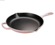 Le Creuset Le Creuset Cast Iron 12" (30cm) Iron Handle Skillet Shell Pink  