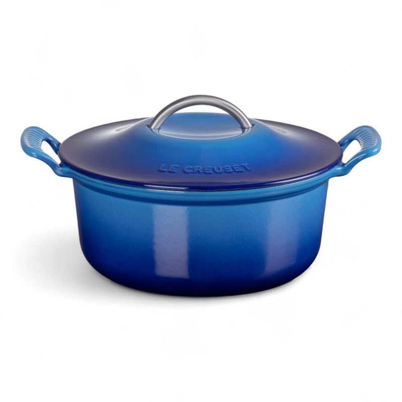Le Creuset Le Creuset Cast Iron Modern Heritage 4.6L Round Dutch Oven Blueberry