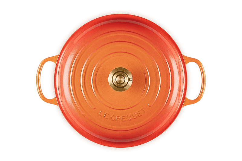 Le Creuset Le Creuset Cast Iron Flamme Dorée Shallow Braiser