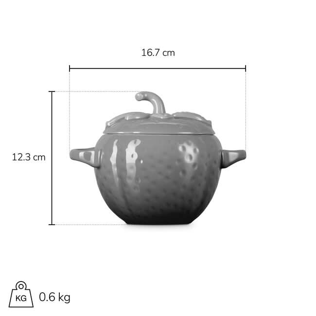 Le Creuset Le Creuset Fruit Collection Strawberry Mini Cocotte