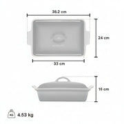 Le Creuset Le Creuset Heritage (3.8L) Bleu Rivera Rectangular Baking Dish