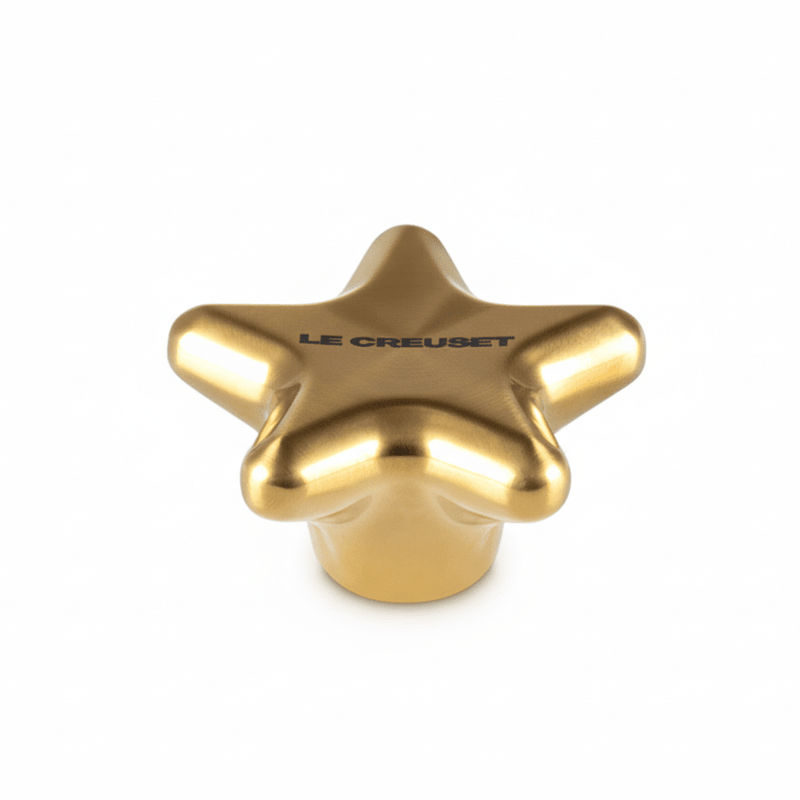Le Creuset Le Creuset Metal Gold Star Knob