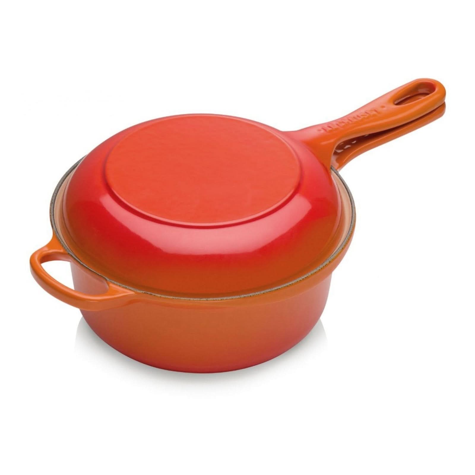 Le Creuset Signature Cast Iron 2-in-1 Multifunction Saucepan +