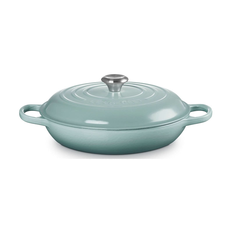 Le Creuset Le Creuset Signature Cast Iron 3.7 QT (3.5L) Braiser Sage