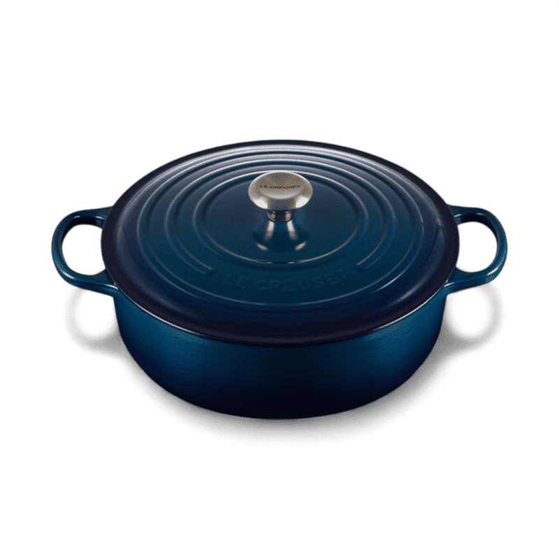 Le Creuset Le Creuset Signature Cast Iron 6.5 QT (6.2L) Shallow Round French Oven Agave
