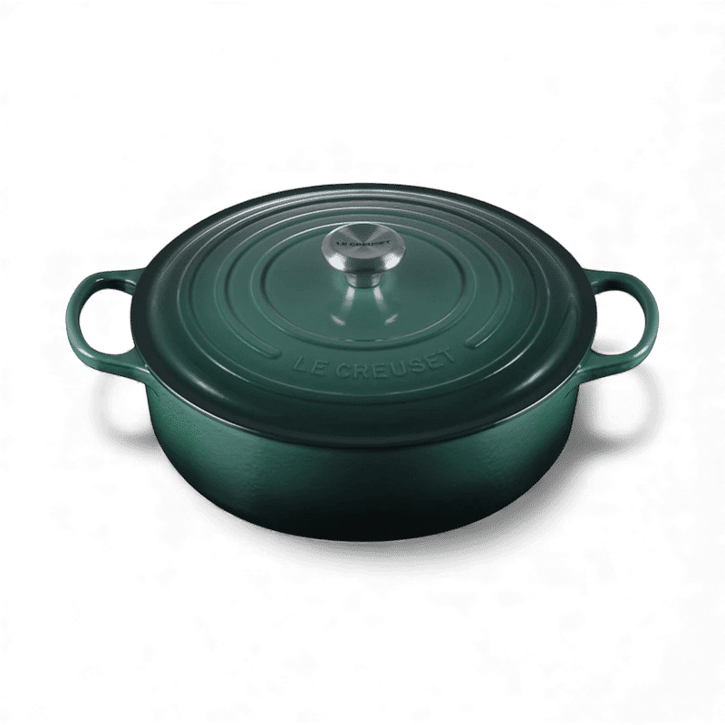 Le Creuset Le Creuset Signature Cast Iron 6.5 QT (6.2L) Shallow Round French Oven Artichaut