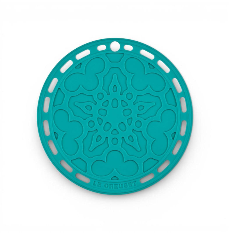 Le Creuset Le Creuset Silicone French Trivet Bleu Riviera