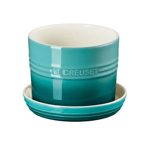 Le Creuset Le Creuset Stoneware Herb Planter Bleu Riviera
