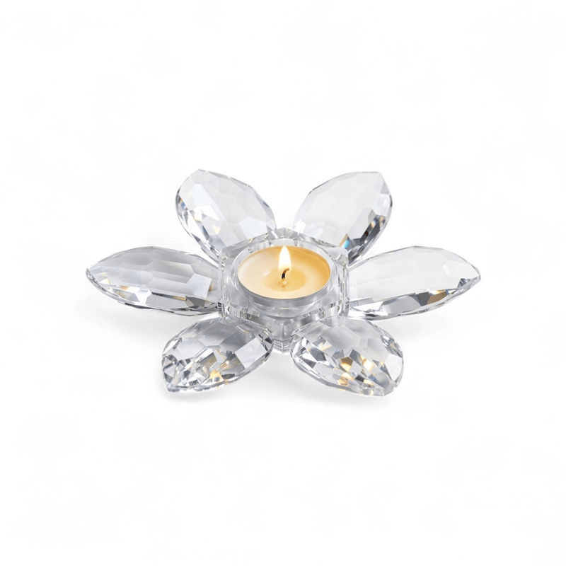 Lemontree Lemon Tree Daisy Crystal Tealight Holder