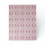 Lemontree Lemon Tree Stone Washed Cotton Reversible Throw Blanket - Red