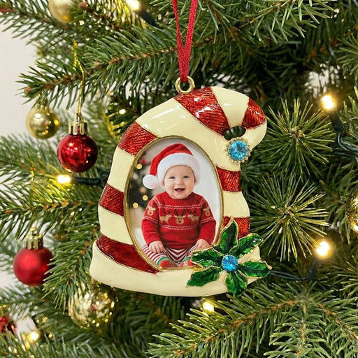 Lemontree Lemontree Pewter Photo Frame Christmas Hat Ornament