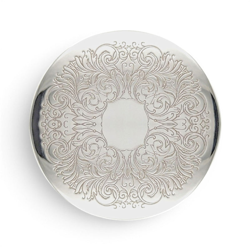 Lemontree_Silver Plated Coaster - Set of 6_