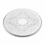 Lemontree_Silver Plated Coaster - Set of 6_