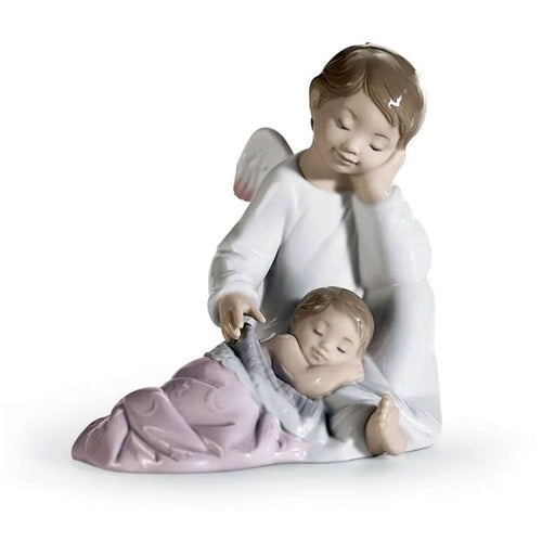 Lladro Lladro My Guardian Angel Pink Figurine   