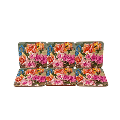Maxwell & Williams Maxwell Williams Blue Ribbons Coasters Set of 6