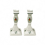 Mikasa Mikasa Heritage Christmas Story Candle Holder - Pair