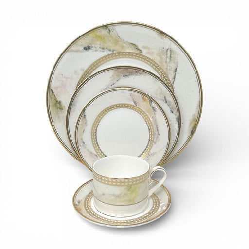 Minton Minton Alabaster & Gold - 5 Piece Place Setting