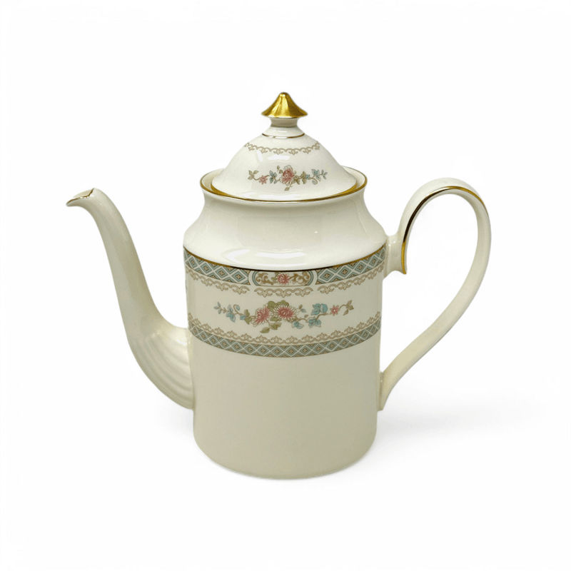 Minton Minton Legacy Pink Flowers Coffee Pot