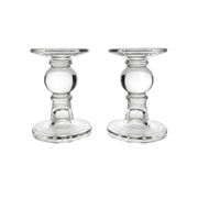 Moda Moda Glass Candle Holders - Set of 2 5" (12.5cm)