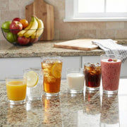 Moda Lucia Everyday Glassware - Set of 18