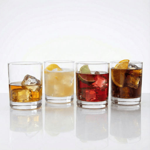 Moda Mayfair Jackson Double Old Fashioned Glass - Set of 4