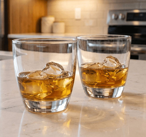 Moda Milano Double Old Fashioned Glass - Set of 4