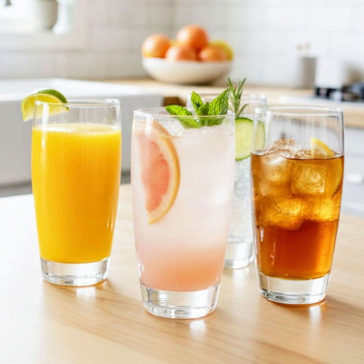 Moda Milano Longdrink Glass - Set of 4