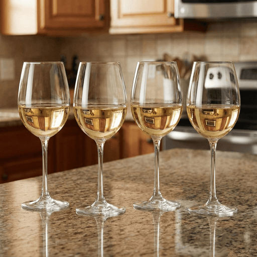 Moda Teardrop Wine Glasses - Set of 4