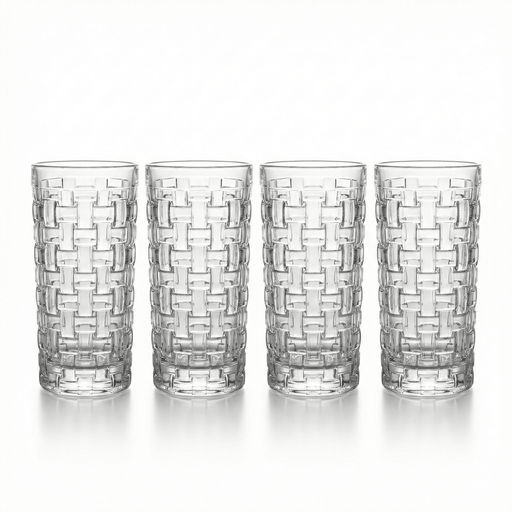 Nachtmann Nachtmann Crystal Bossa Nova Long Drink Glass - Set of 4