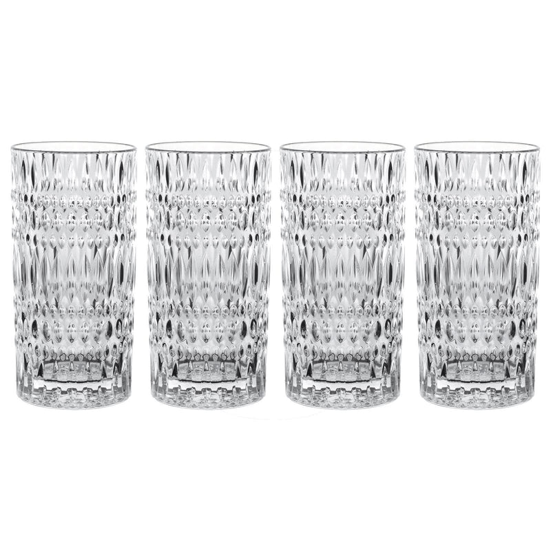 Nachtmann Nachtmann Crystal Ethno Long Drink - Set of 4