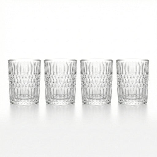 Nachtmann Nachtmann Crystal Ethno Whisky Tumbler - Set of 4