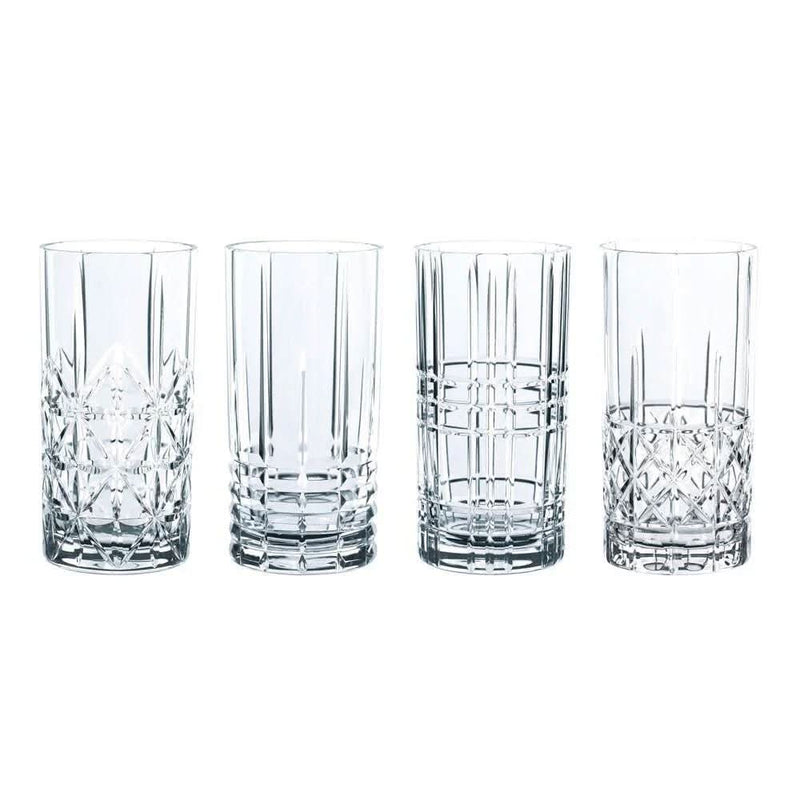 Nachtmann Nachtmann Crystal Highland Longdrink - Set of 4
