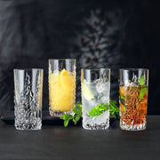Nachtmann Nachtmann Crystal Sculpture Longdrink Glass - Set of 4