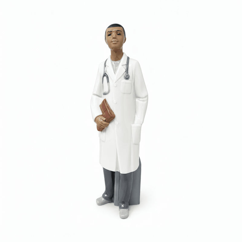 Nao by Lladro Nao by Lladro Black Male Doctor Figurine
