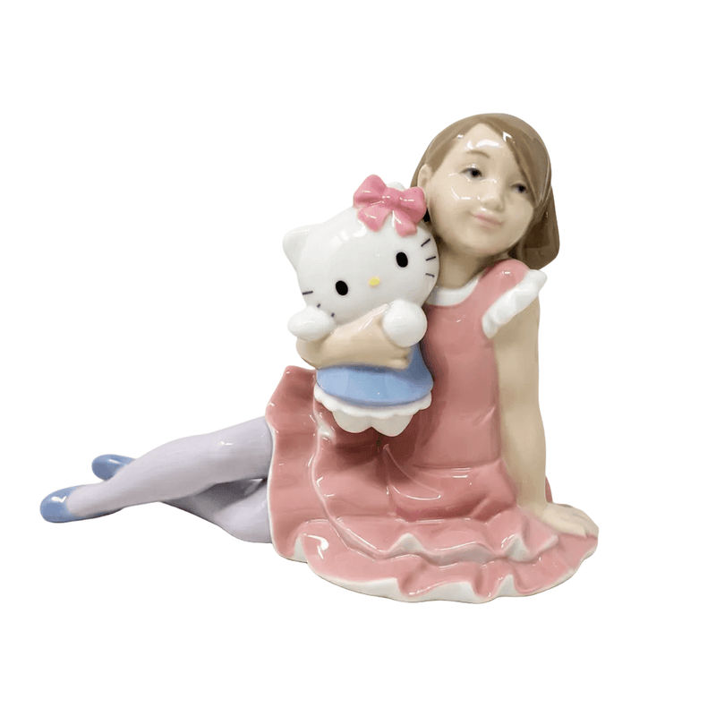 Nao by Lladro Nao by Lladro Playing with Hello Kitty Figurine