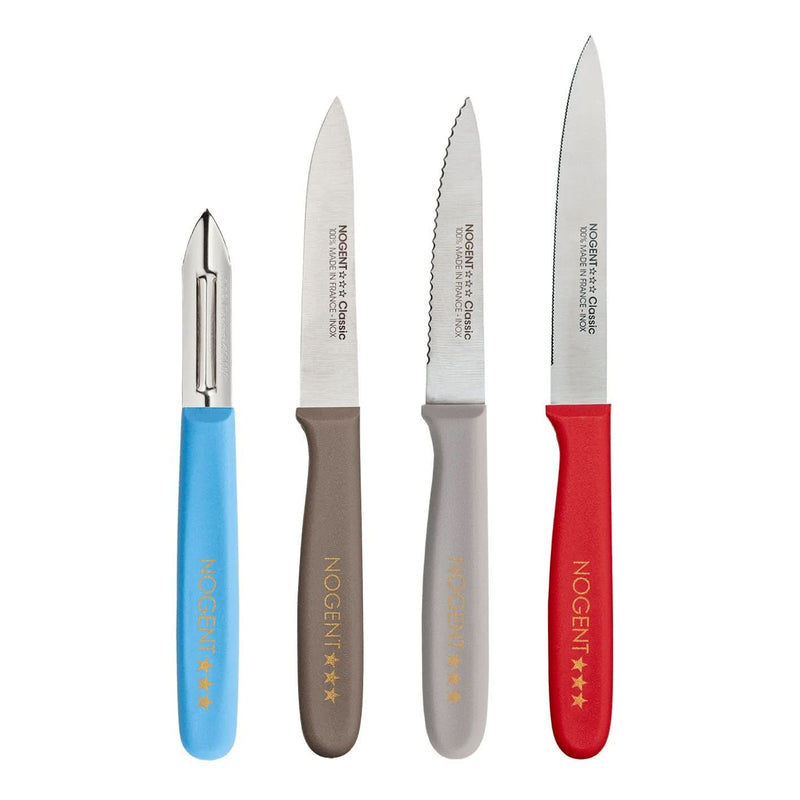 Nogent Nogent Kitchen Essential Polypropylene Knife Set - 4 Piece Classic  